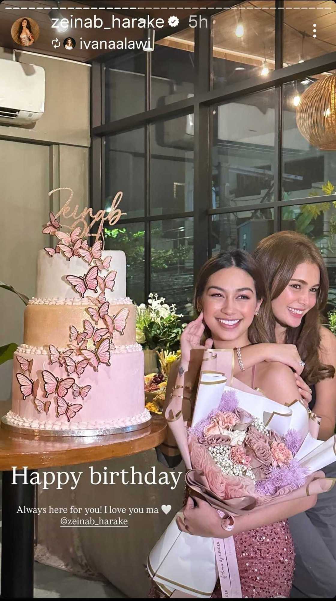 Zeinab Harake receives loving birthday message from Ivana Alawi Zeinab Harake receives loving birthday message from Ivana Alawi