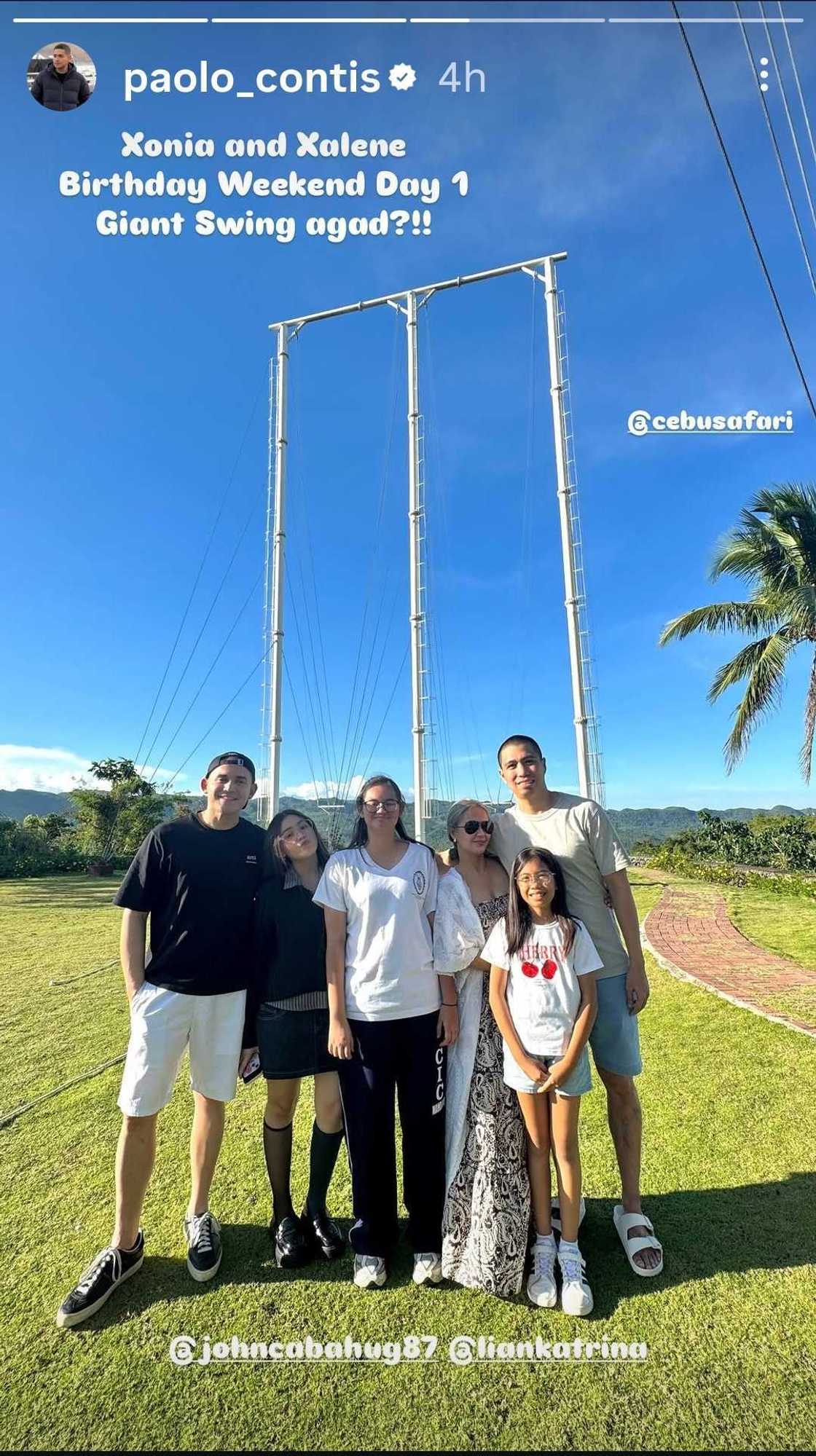 Paolo Contis, ipinasilip ang birthday celebration nina Xonia at Xalene Paolo Contis, ipinasilip ang birthday celebration nina Xonia at Xalene