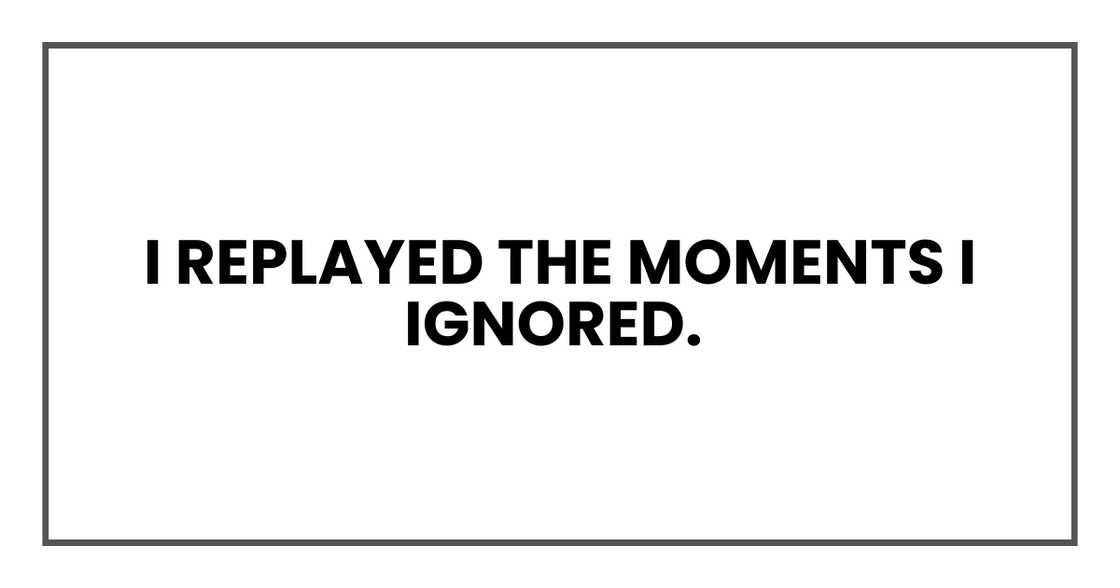 I REPLAYED THE MOMENTS