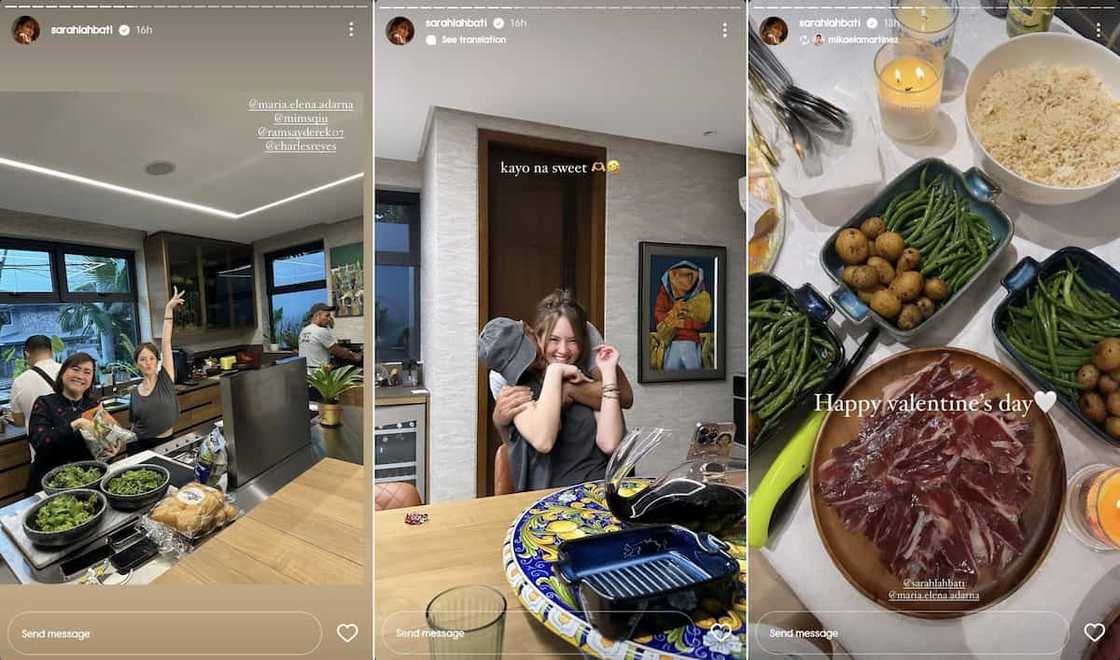 Sarah Lahbati, nag-Valentine's Day kasama sina Derek-Ellen: "Kayo na sweet" Sarah Lahbati, nag-Valentine's Day kasama sina Derek-Ellen: "Kayo na sweet"