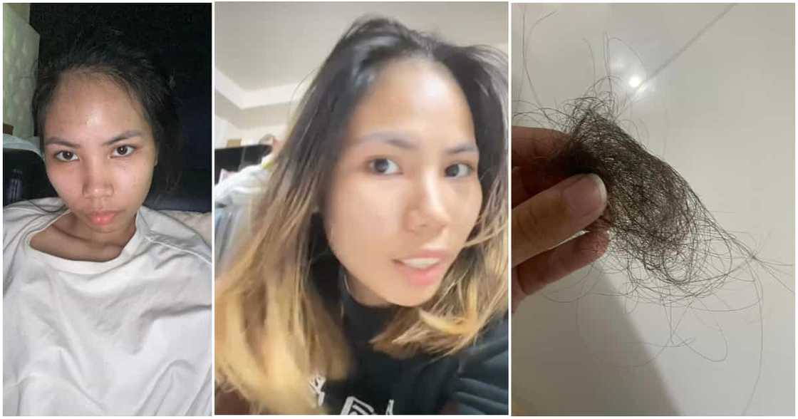 Lie Reposposa, nabahala sa labis na paglalagas ng buhok nya Lie Reposposa, nabahala sa labis na paglalagas ng buhok nya