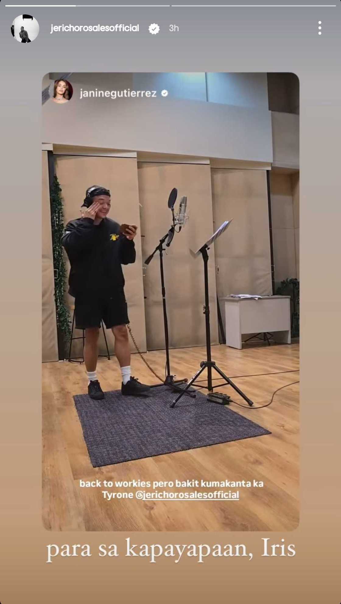 Jericho Rosales, may nakakaaliw na sagot sa tanong ni Janine Gutierrez: "Para sa kapayapaan" Jericho Rosales, may nakakaaliw na sagot sa tanong ni Janine Gutierrez: "Para sa kapayapaan"