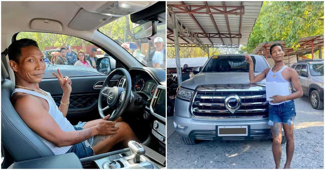 Diwata, abot-abot ang pasasalamat matapos makatanggap ng bagong sasakyan Diwata, abot-abot ang pasasalamat matapos makatanggap ng bagong sasakyan