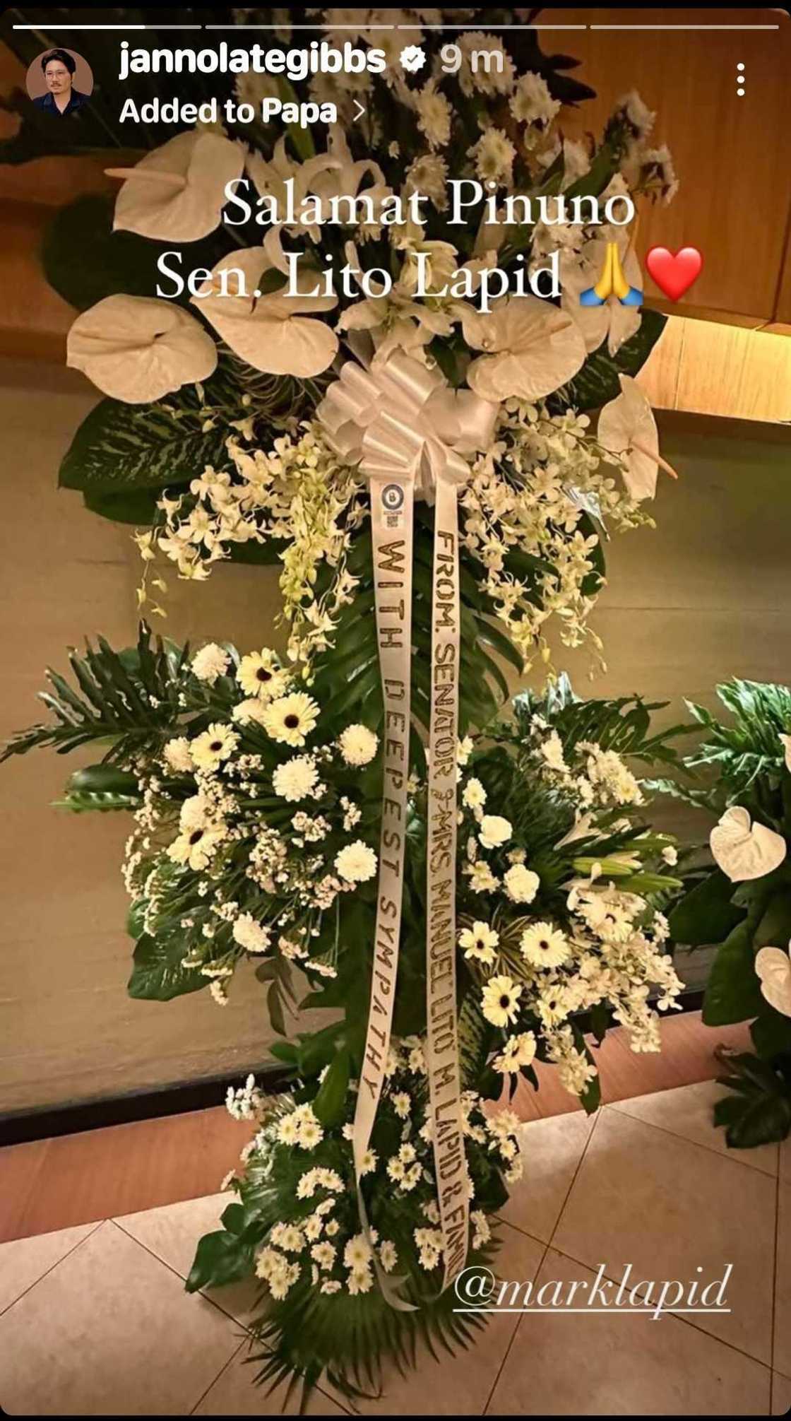 Janno Gibbs, pinasalamatan sina Tito Sotto at iba pa dahil sa pinadala sa burol ni Ronaldo Valdez Janno Gibbs, pinasalamatan sina Tito Sotto at iba pa dahil sa pinadala sa burol ni Ronaldo Valdez