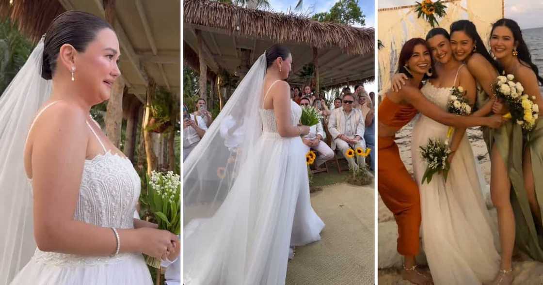 Kim Chiu shares video of Angelica Panganiban emotionally walking down the aisle