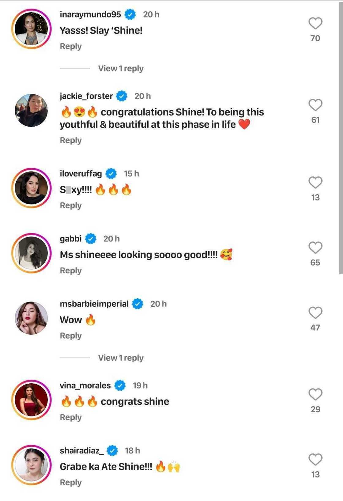 Celebrities, pinuri ang fit body ni Sunshine Cruz na ambassador ngayon ng isang clothing line Celebrities, pinuri ang fit body ni Sunshine Cruz na ambassador ngayon ng isang clothing line