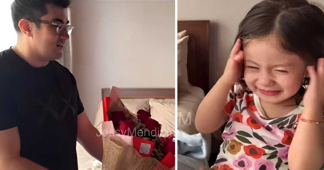 Reaksyon ni Peanut sa Valentine's Day gift ni Luis Manzano sa kanya, kinagiliwan