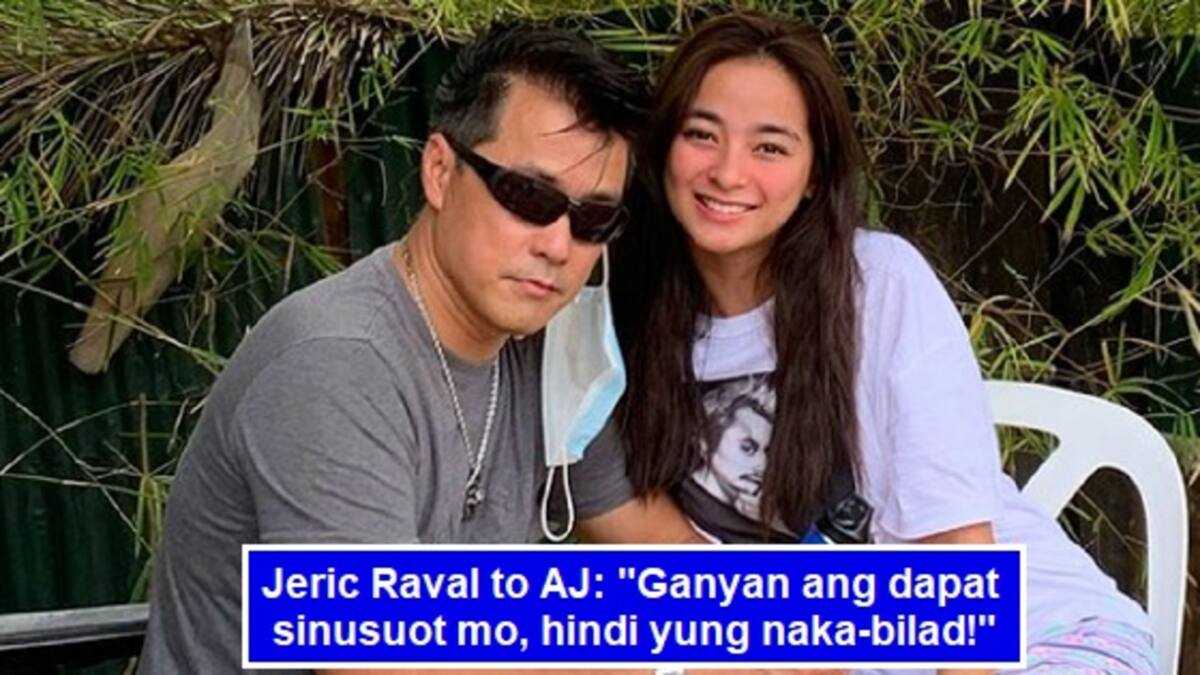 AJ Raval, sinermonan ni daddy Jeric Raval ukol sa kanyang pananamit -  KAMI.COM.PH