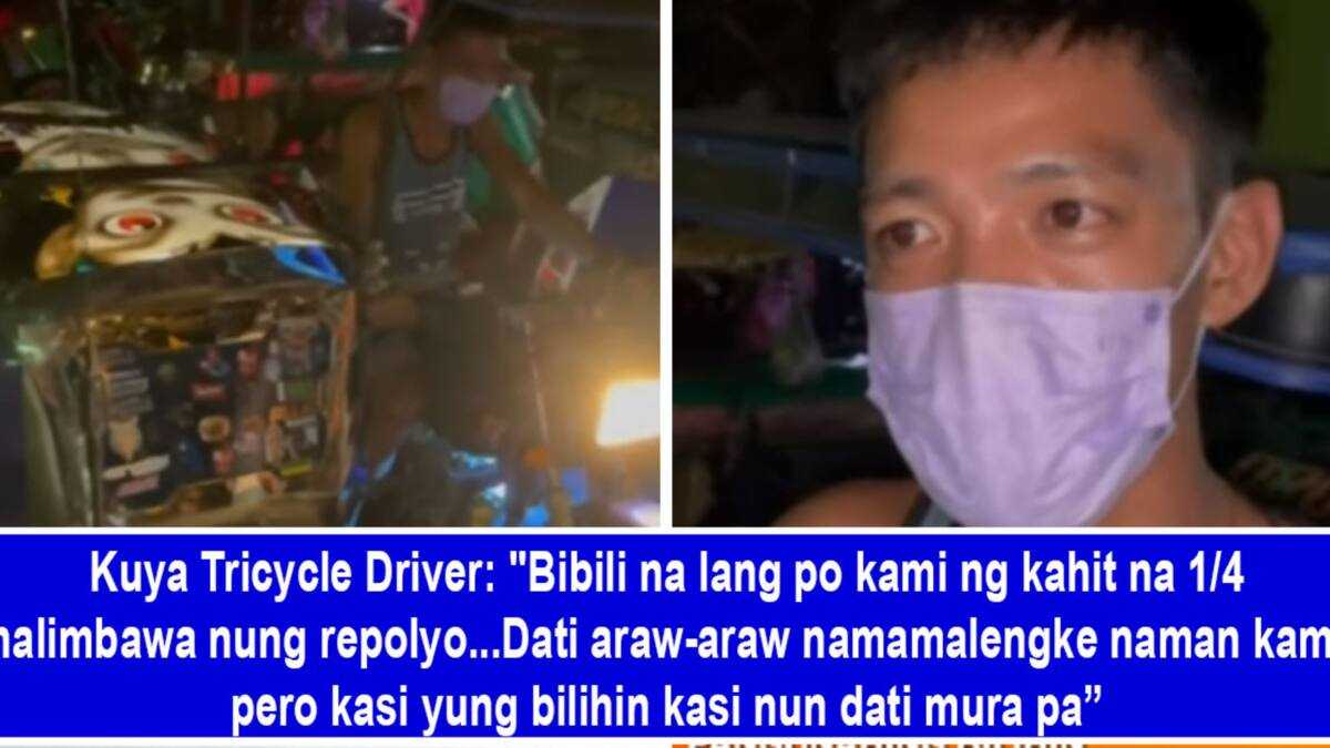 Tricycle driver, pinagkakasya ang P150 para sa pangkain ng pamilya sa ...