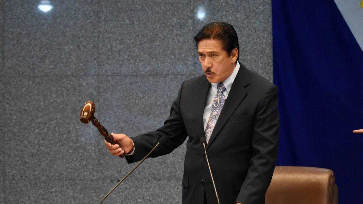 Sotto ousts Escudero: The political realignment in the Philippine ...