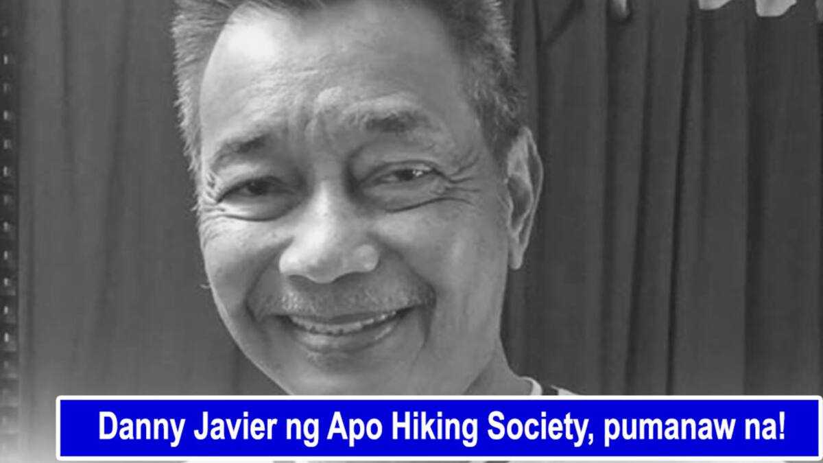 Singer-composer Danny Javier ng Apo Hiking Society, pumanaw na - KAMI ...