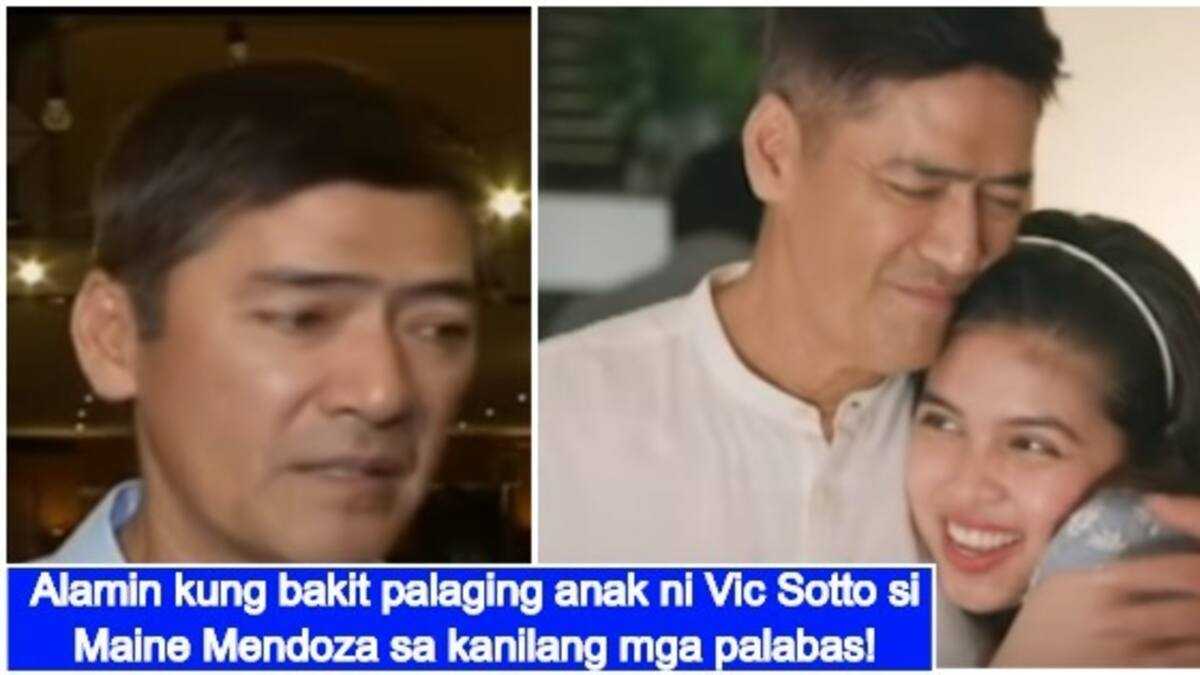 Vic Sotto reveals why Maine Mendoza will always be his daughter in shows and movies - KAMI.COM.PH