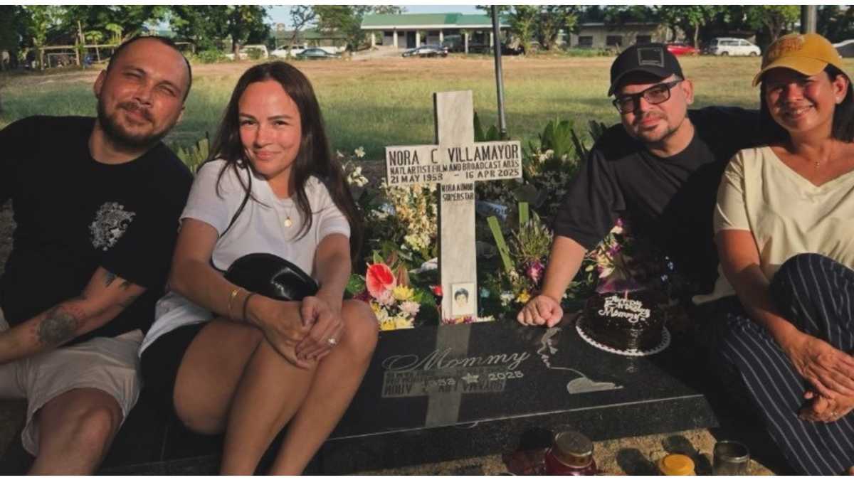 Lotlot de Leon & siblings celebrate Nora Aunor’s birthday at her tomb, share photos Lotlot de Leon & siblings celebrate Nora Aunor’s birthday at her tomb, share photos