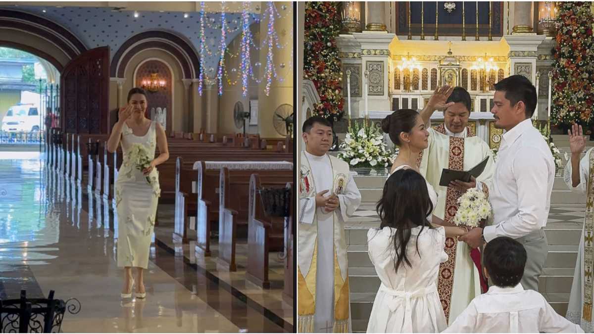 Marian Rivera at Dingdong Dantes renew their wedding vows - KAMI.COM.PH