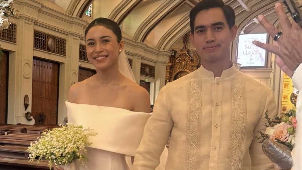 Moments from Claudia Barretto and Basti Lorenzo's wedding go viral online - KAMI.COM.PH
