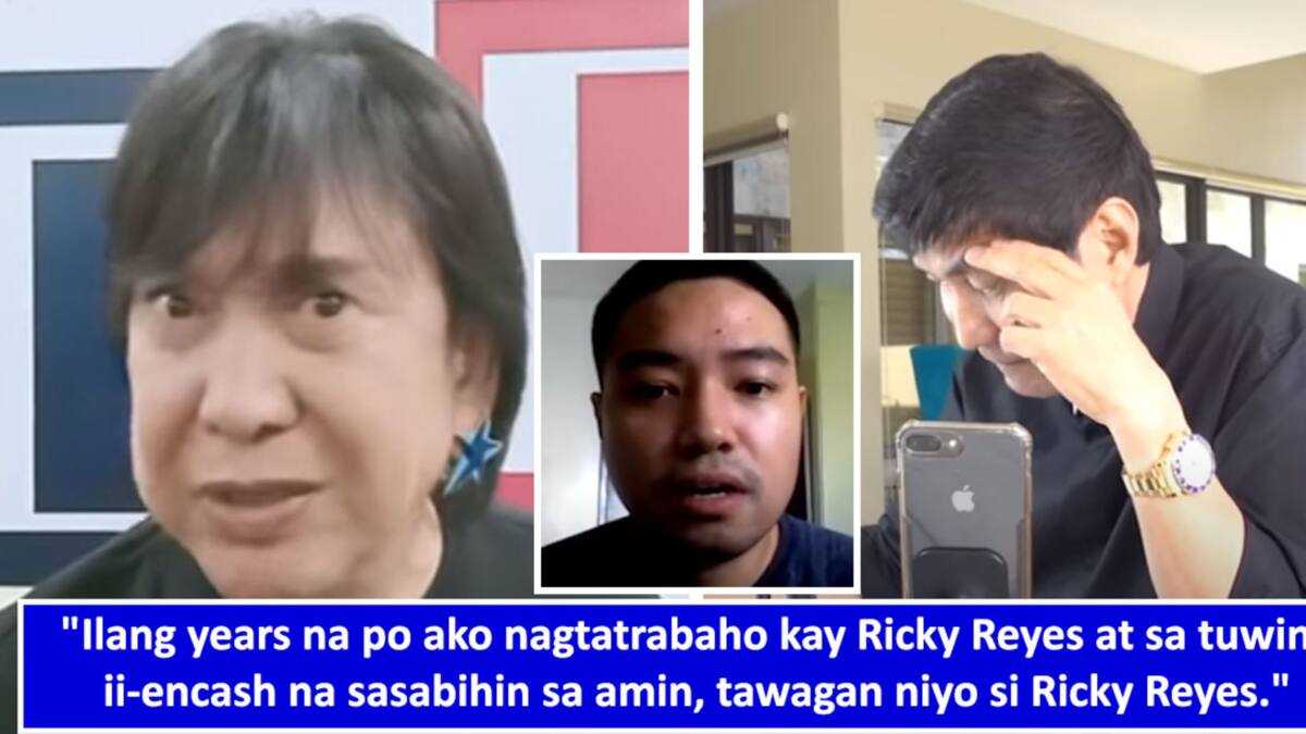 Ipina-Tulfo! Ricky Reyes' video editor accuses stylist of non-payment ...