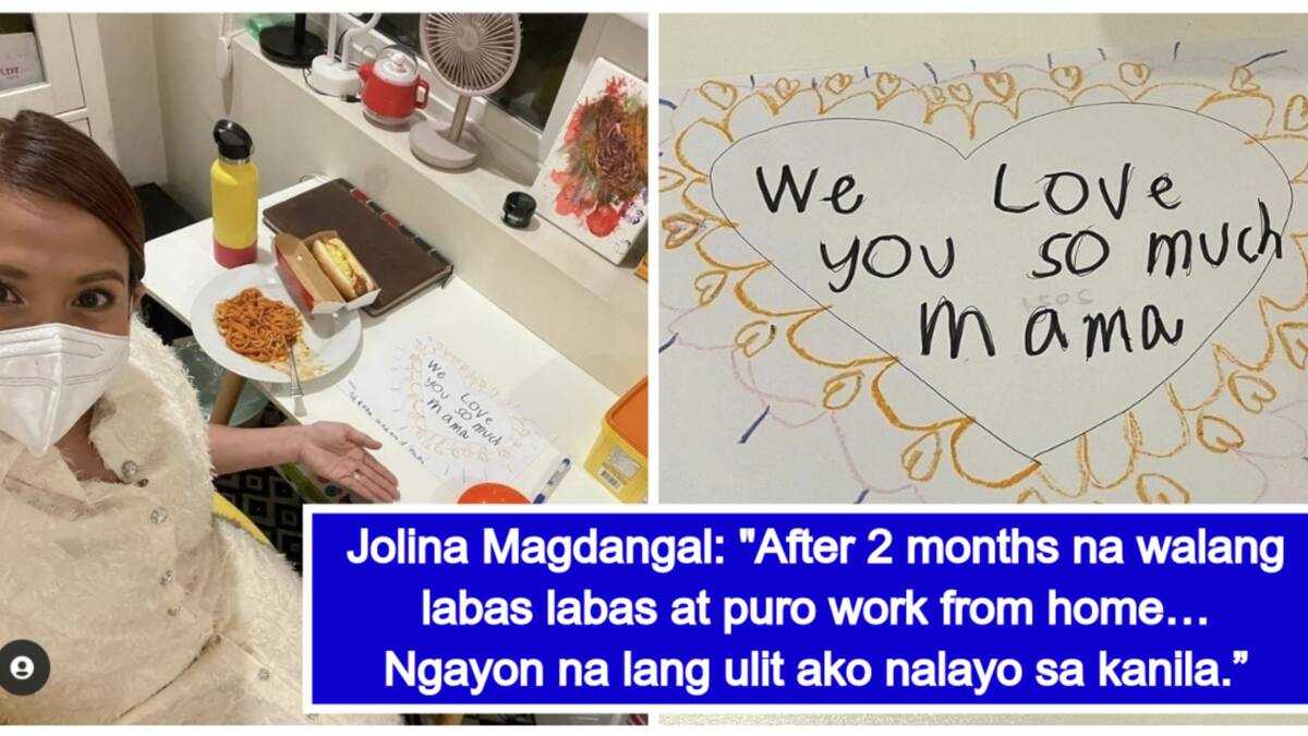 Jolina Magdangal, naiyak sa nadatnang 