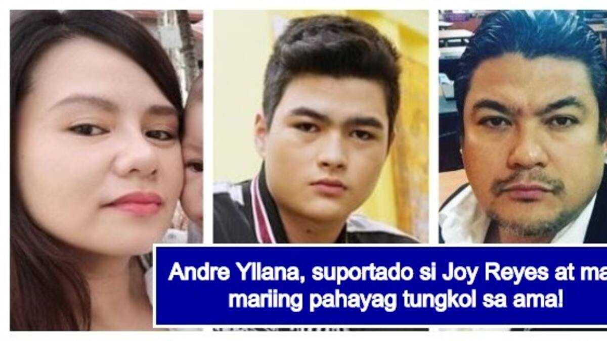 Andre Yllana bravely shows support to Jomari's ex-partner Joy Reyes ...