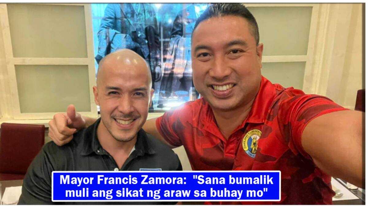 Macky Mathay, binati ni San Juan Mayor Francis Zamora: 