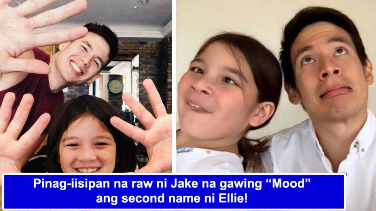 Jake Ejercito contemplates changing Ellie's second name to 