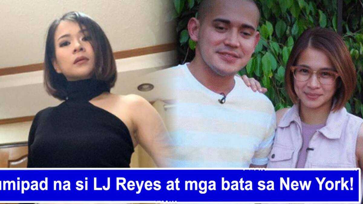 LJ Reyes at mga anak, lumipad na ng New York pagkatapos niya ...