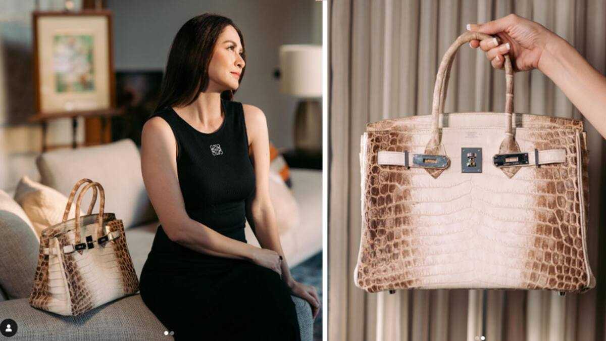 Marian Rivera, ibinida ang kanyang bagong Himalayan Birkin 30 bag ...