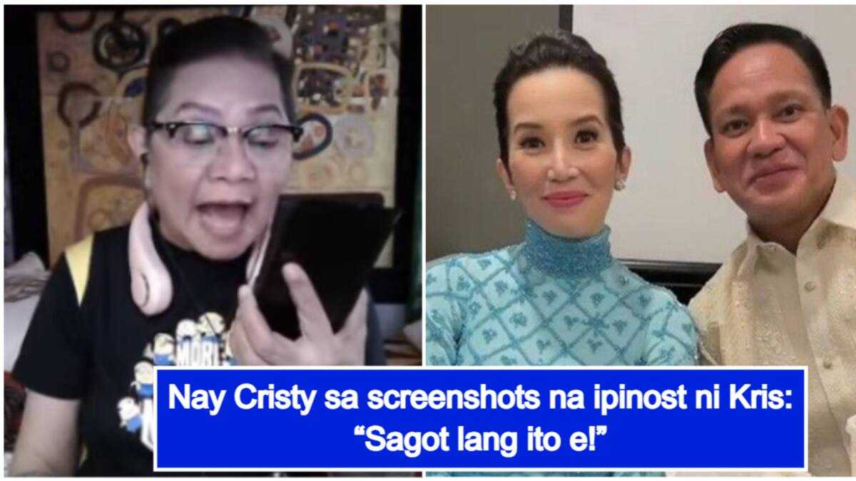 Texts ni Kris Aquino kay Mel Sarmiento, hinahanap ni Cristy Fermin ...