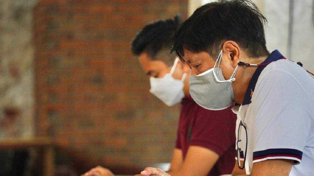 Bongbong Marcos, kaagad nagdasal sa simbahan matapos bumoto - KAMI.COM.PH