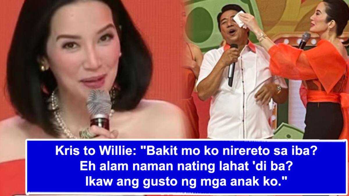 Kris Aquino, Tinukso Si Willie Revillame: 