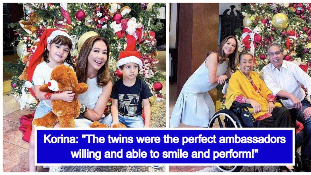 Korina Sanchez posts photos from their family's early Christmas get