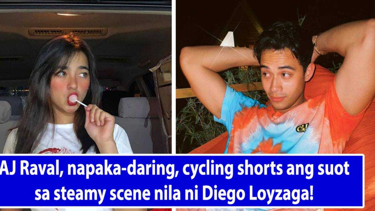 AJ Raval, cycling shorts ang suot sa mainit na eksena nila ni Diego ...