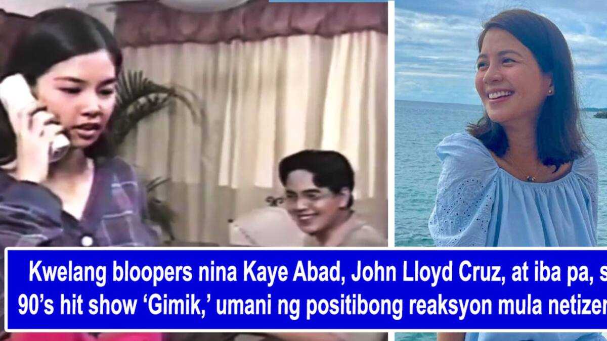 Kaye Abad, pinost mga kwelang bloopers noon sa 90’s show na ‘Gimik ...