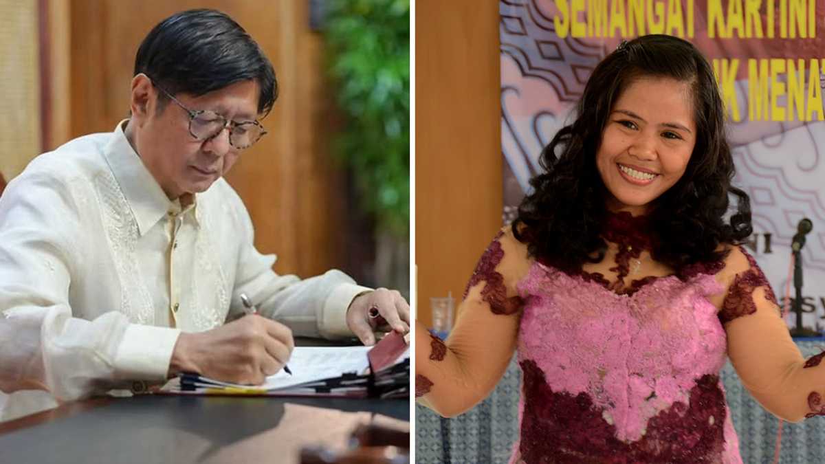 PBBM and Mary Jane Veloso