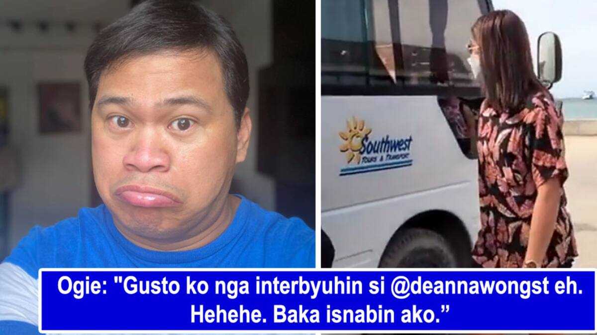 Ogie Diaz, nais na interbyuhin si Deanna Wong: 