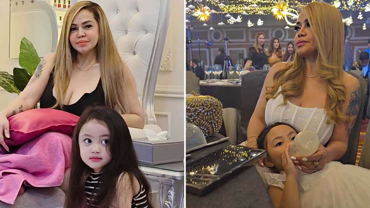 Ethel Booba, video niyang naka-gown sa isang bonggang event at pinapa-dede  sa bottle ang anak, viral - KAMI.COM.PH