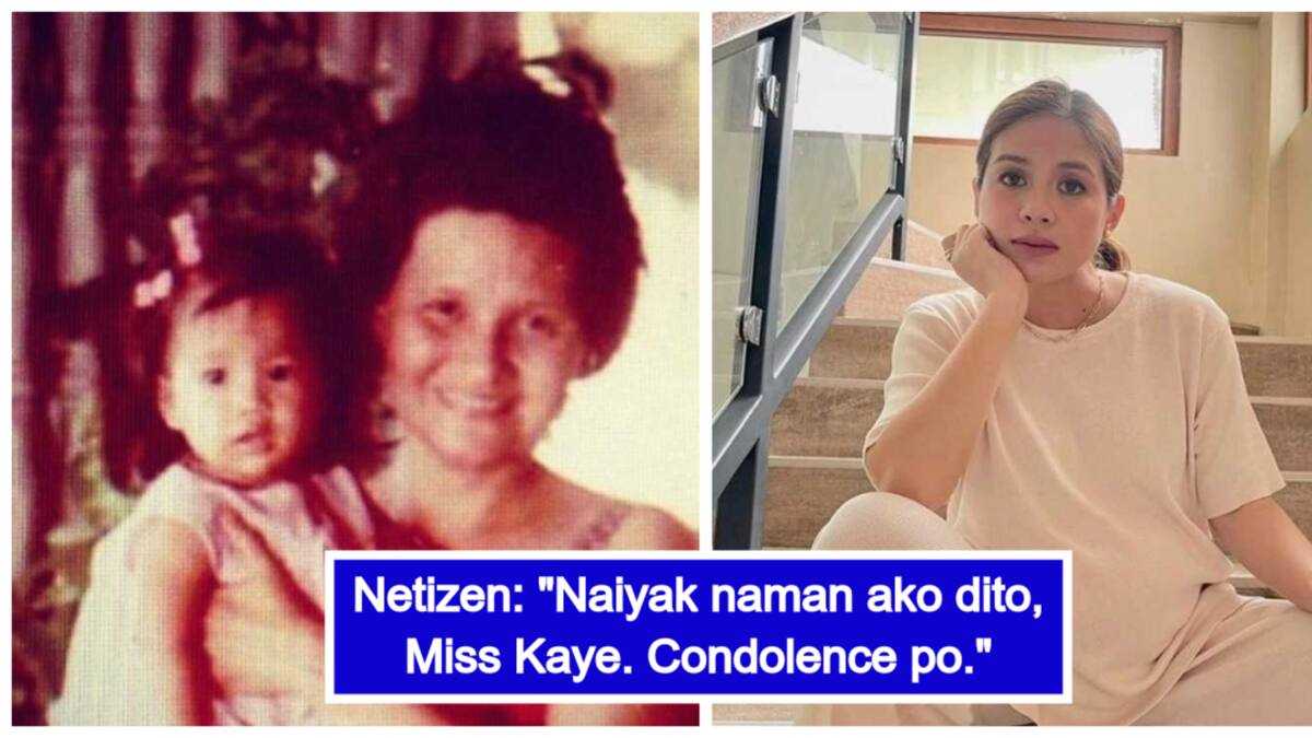 Kaye Abad, labis ang pagkalungkot sa pagkamatay ng kanyang lola ...
