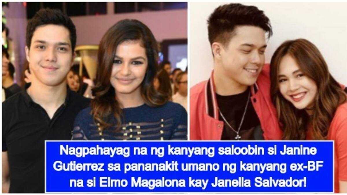 Janine Gutierrez Reacts To Elmo Magalona-janella Salvador Past Issue 