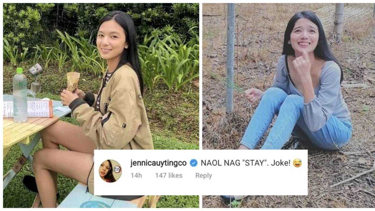 Jennica Garcia cracks joke about people who stay; posts