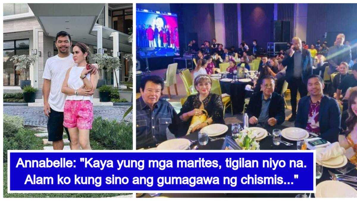 Annabelle Rama disproves annulment rumors of Jinkee and Manny Pacquiao ...