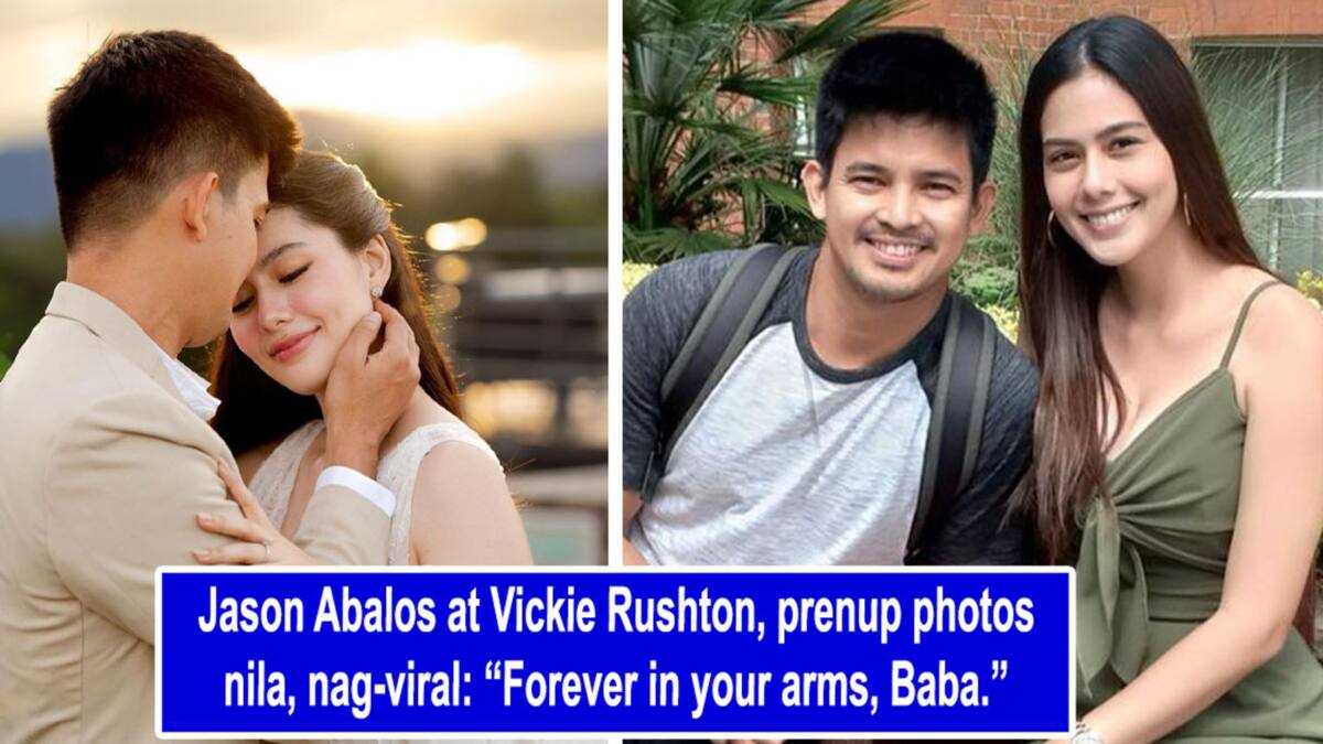 Jason Abalos at Vickie Rushton, prenup photos nila, nag-viral: “Forever ...