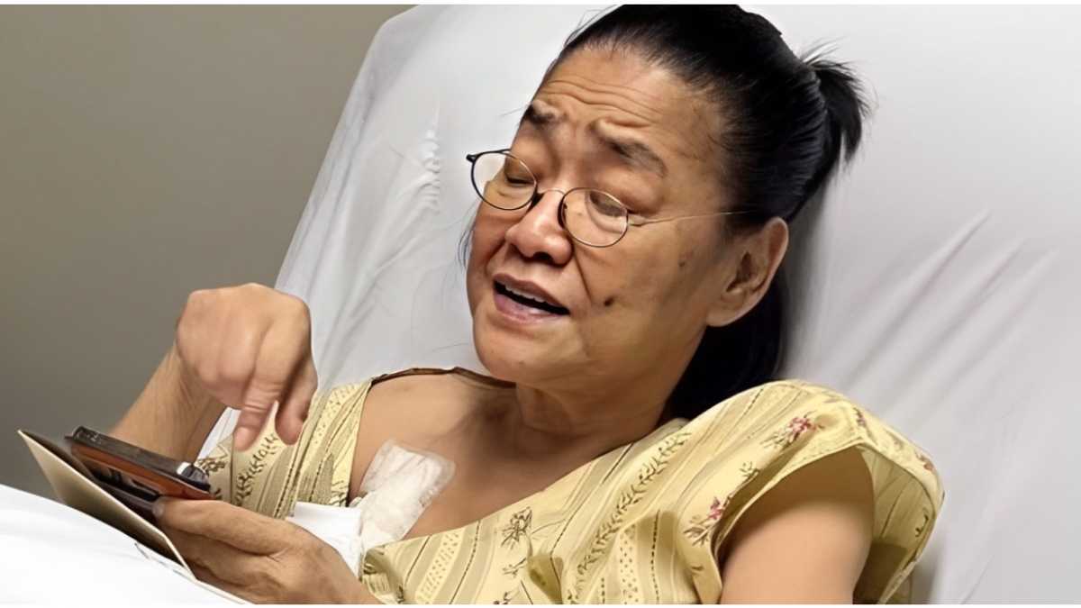 Lolit Solis suffered an anxiety attack during her hospitalization - KAMI.COM.PH