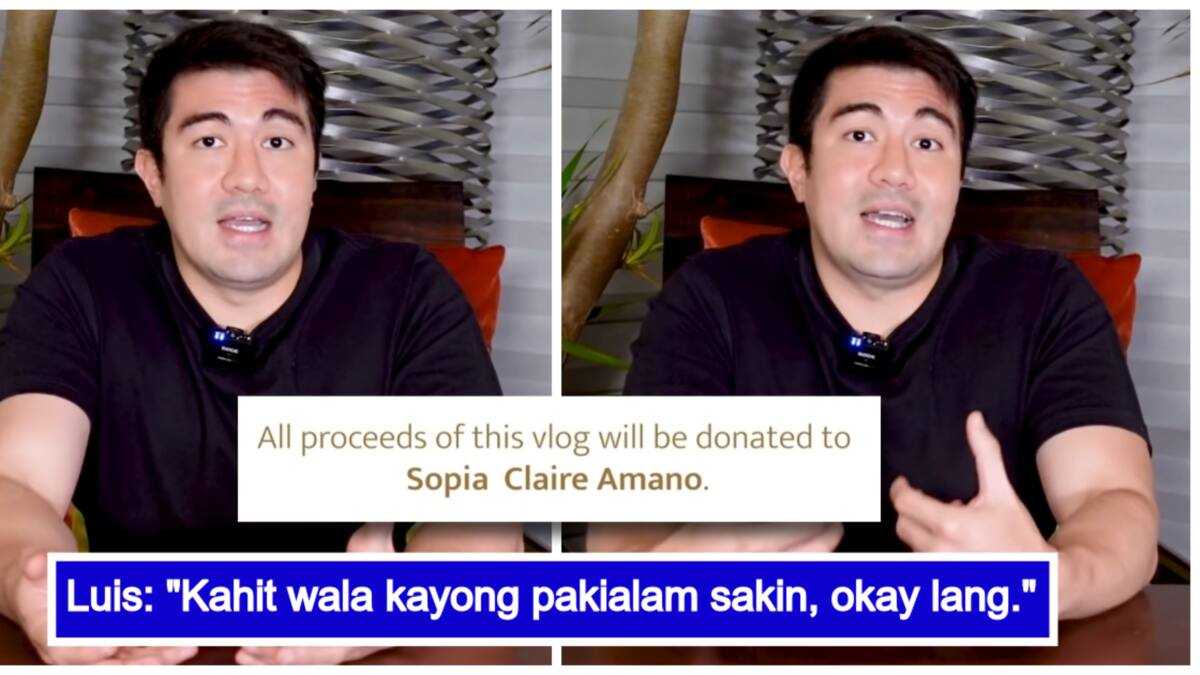 Luis Manzano, nagmakaawang panoorin ang kanyang vlog para kay Sopia ...