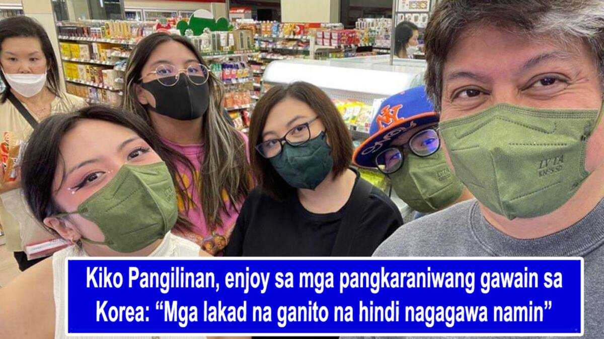 Kiko Pangilinan, Enjoy Sa Mga Pangkaraniwang Gawain Sa Korea: “Mga ...