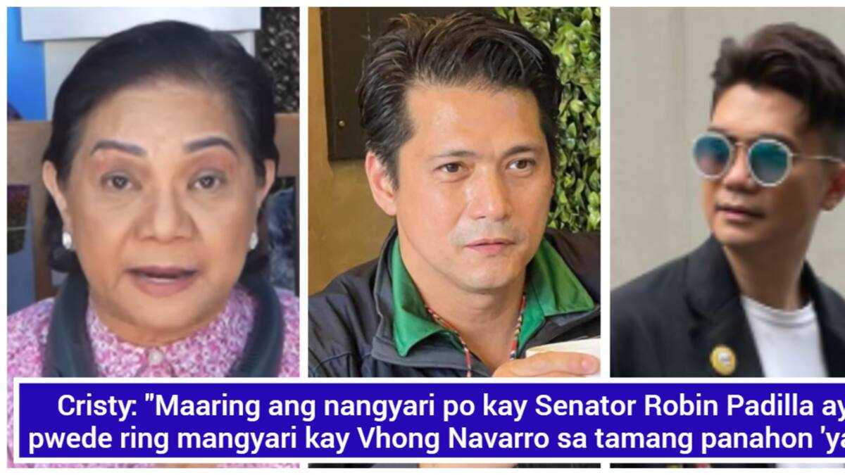 Cristy, ihinalintulad si Vhong kay Robin Padilla: 