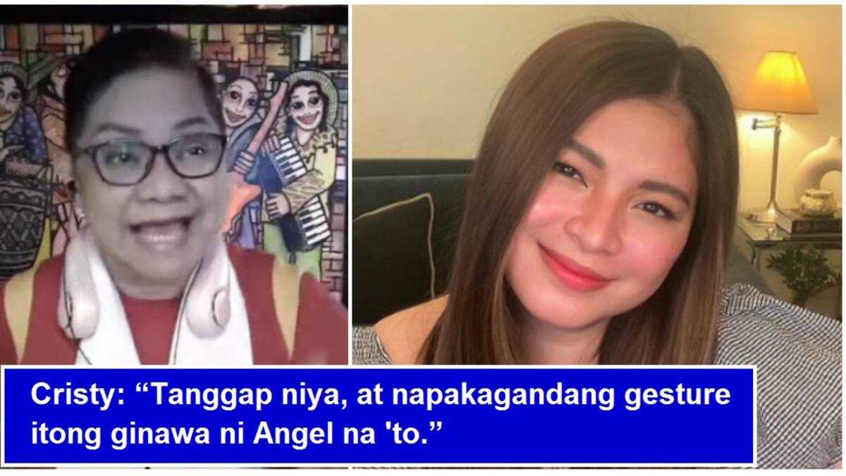 Cristy Fermin, hinangaan si Angel Locsin dahil sa pagtanggap nito sa ...