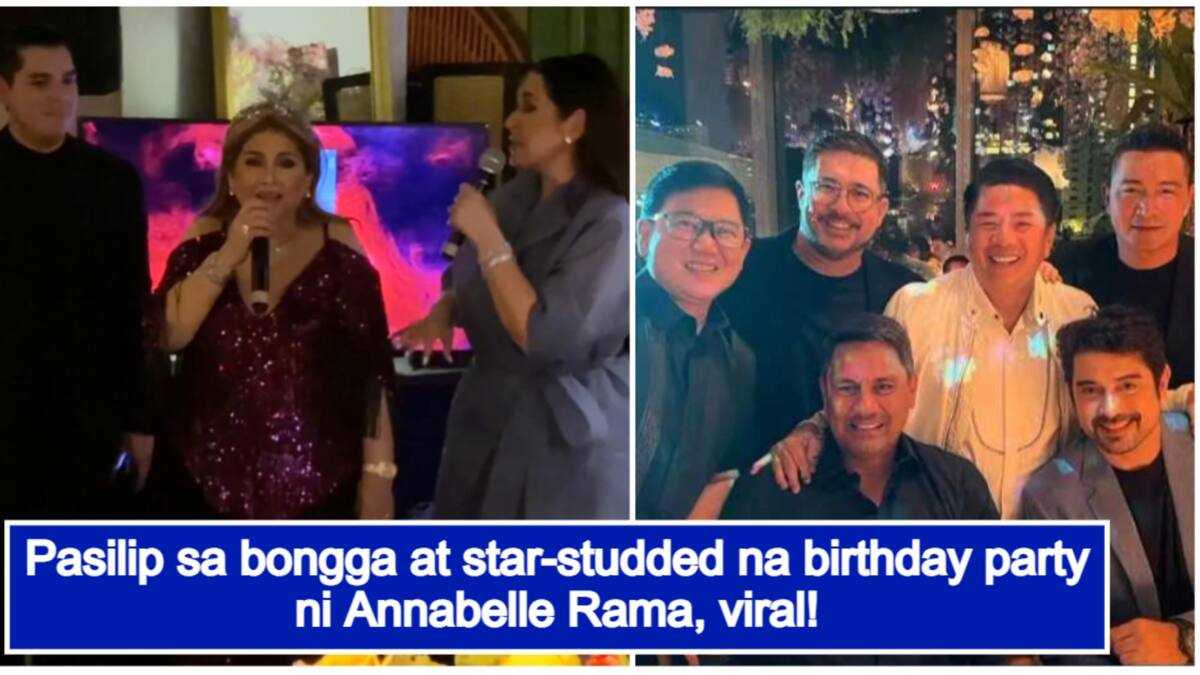 Glimpses of Annabelle Rama’s elegant, star-studded 70th birthday party ...