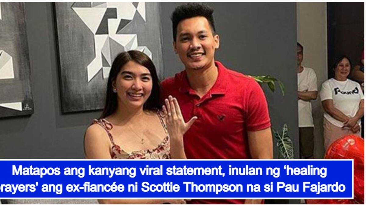 Scottie Thompson’s ex-fiancée Pau Fajardo receives 