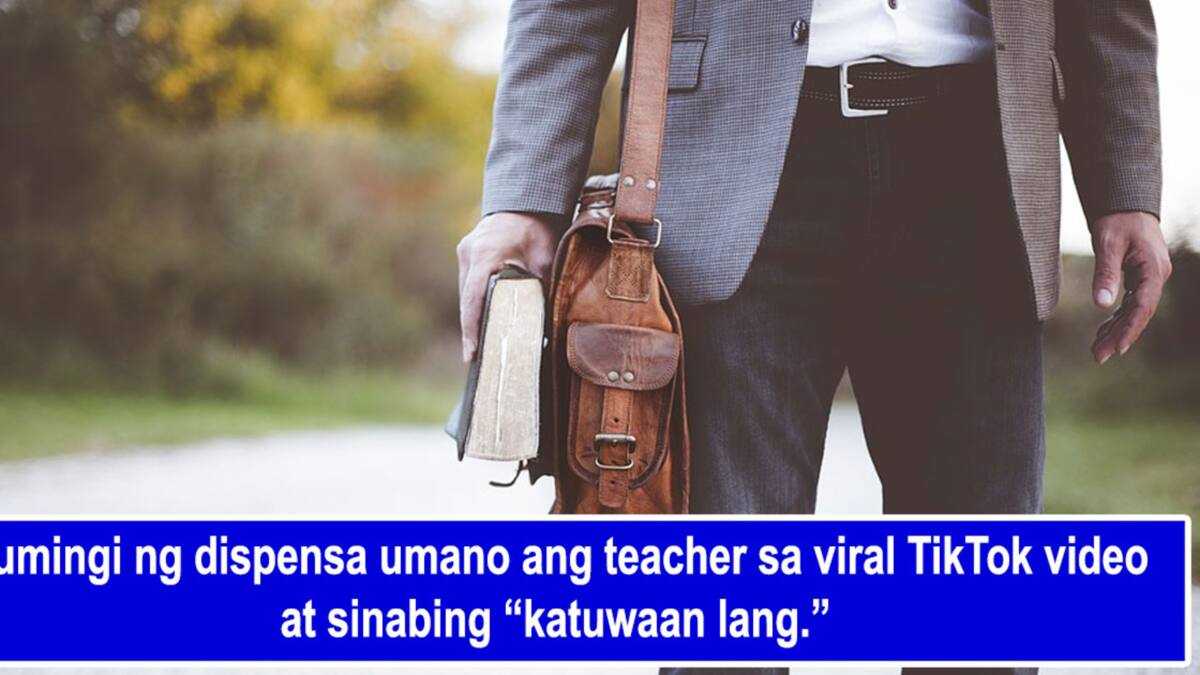 Teacher Sa Viral TikTok Video Na Inimbestigahan Ng DepEd, Humingi Na Ng ...