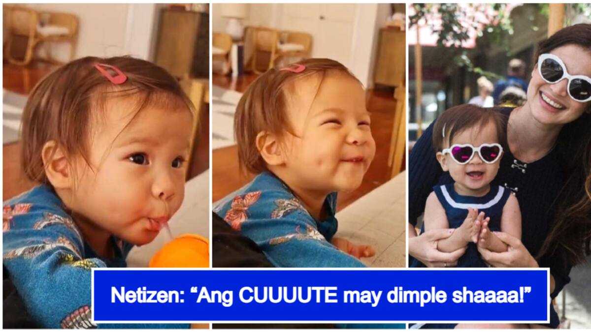 Dimple ni baby Dahlia sa isang viral video, kinagiliwan ng netizens ...