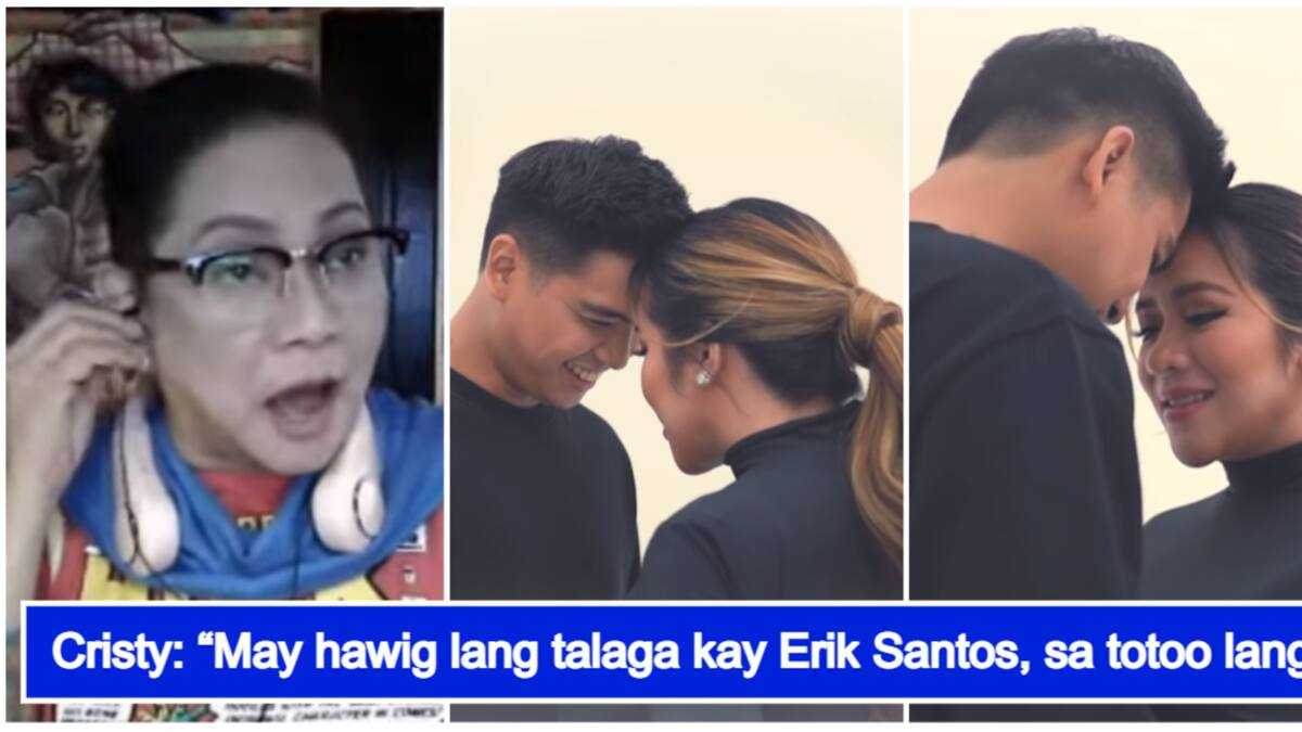 BF ni Angeline Quinto, kamukha raw ni Erik Santos sabi ni Cristy Fermin ...